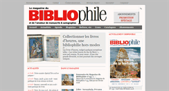 Desktop Screenshot of mag-bibliophile.fr